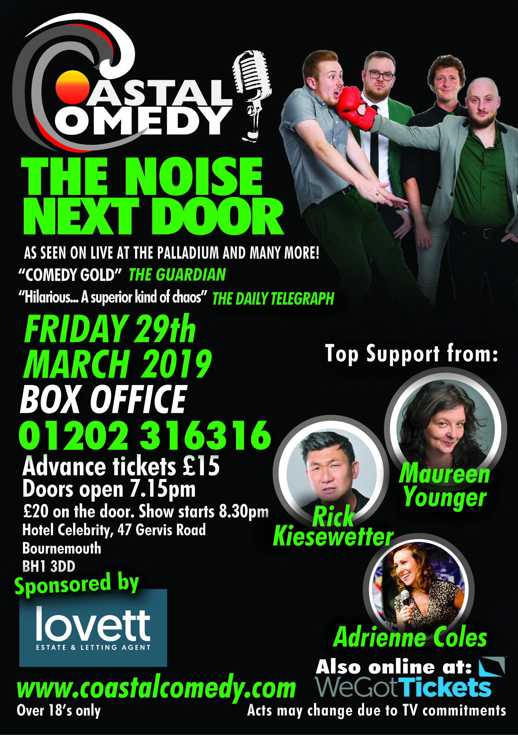 bournemouth, lol, standup, comedy, standup, hotel celebrity, bournemouth, dorset, whatson, funny, jokes, comedian, comic