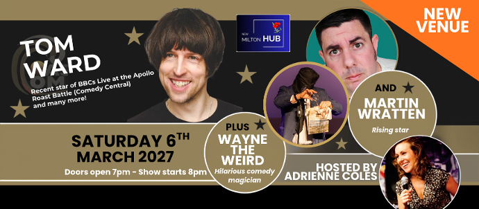 coastal comedy, new milton, hampshire, comedyclub, gig, show, standup, 