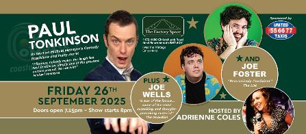 gary delaney, cally beaton, laura lexx, bournemouth comedy club, show, lighthouse, poole, coastal comedy, esther manito, comedy, comedian, 