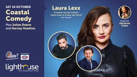 laura lexx, october 2026, show, standup, comedy club, live, coastalcomedy, adrienne coles, 