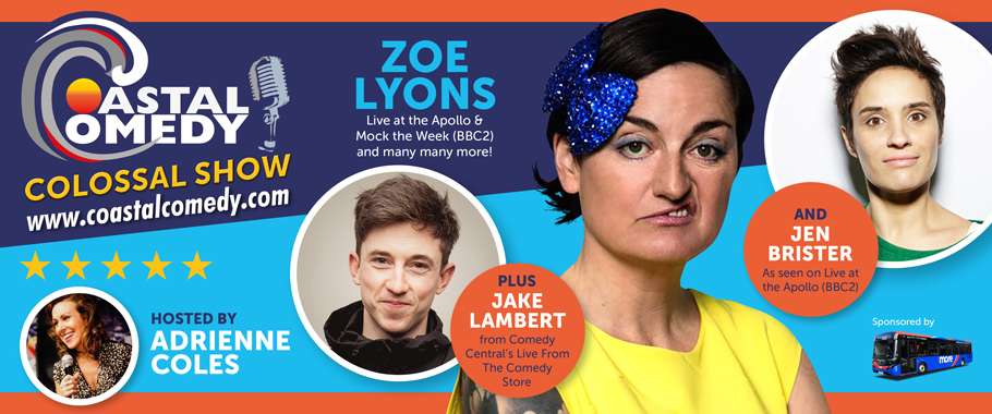 comedy club, zoe lyons, poole, standup, coastal comedy, entertainment, live, gig, show, whatson,