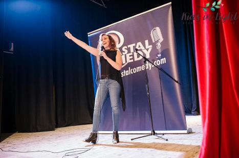 charity, bournemouth, comedy, adrienne coles. LOL, stand-up, host, Shelley Theatre,