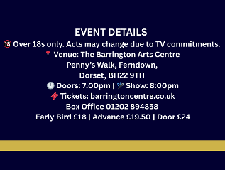 jack skipper, standup, show, gig, comedy club, coastal comedy, 