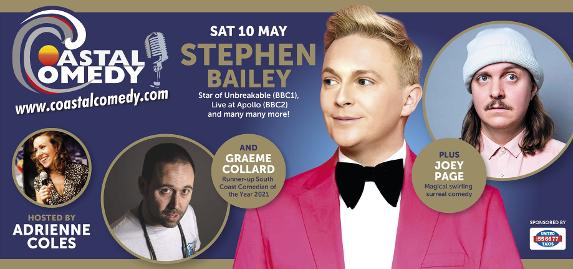 stephen bailey, comedy, standup, coastalcomedy, comedy club, comedian,