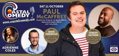 dinesh nathan, paul mccaffrey, comedyclub, poole, comedy, standup, stand-up,