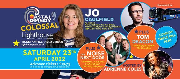 jo caulfield, noise next door, standup, comedy, show, bournemouth comedy club, poole, coastal comedy, 