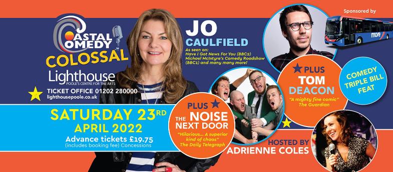 jo caulfield, comedy, standup, bournemouth comedy club, coastal comedy, poole, arts, 