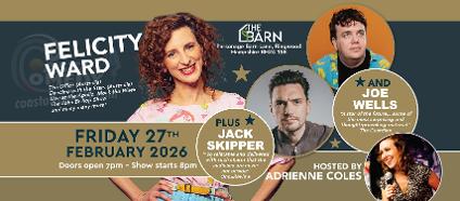 felicity ward, jack skipper, coastal comedy, standup, bournemouthcomedyclub, comedyclub, hampshire