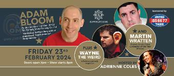 Adam bloom, coastalcomedy, standup, nightlife, comedy, show,  