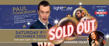 paul tonkinson, standup, coastal comedy, bournemouth comedy club, poole, lighthouse, show, 