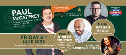 southbourne, christchurch, bournemouth, comedy club, whatson, gig, show, standup, paul mccaffrey, 