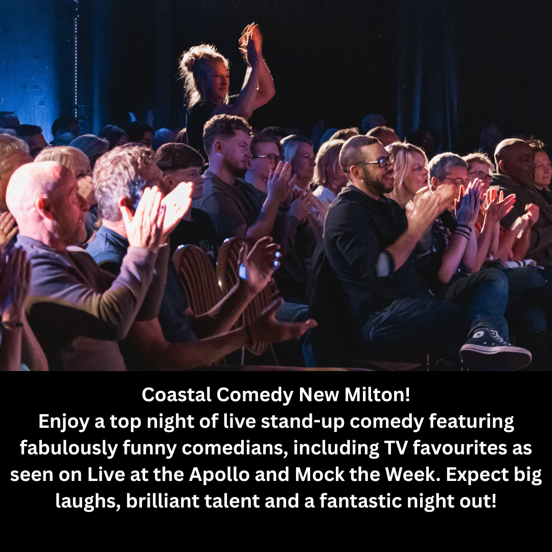 the barn, new milton, hampshire, verwood hub, ringwood, coastal comedy, show, milton jones, zoe lyons, simon brodkin, gary delaney, 